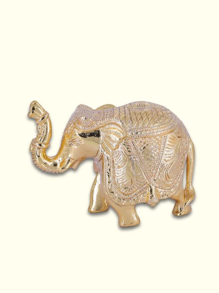 3.1" Gold Elephant