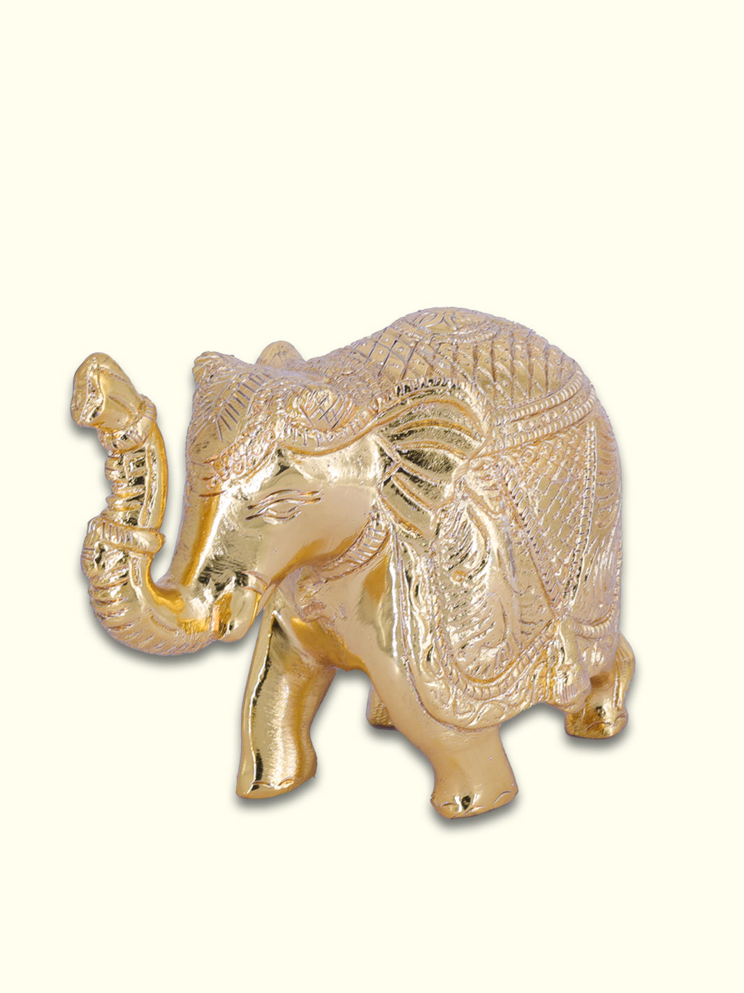 3.1" Gold Elephant