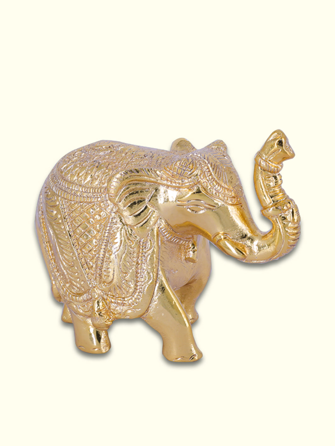 3.1" Gold Elephant