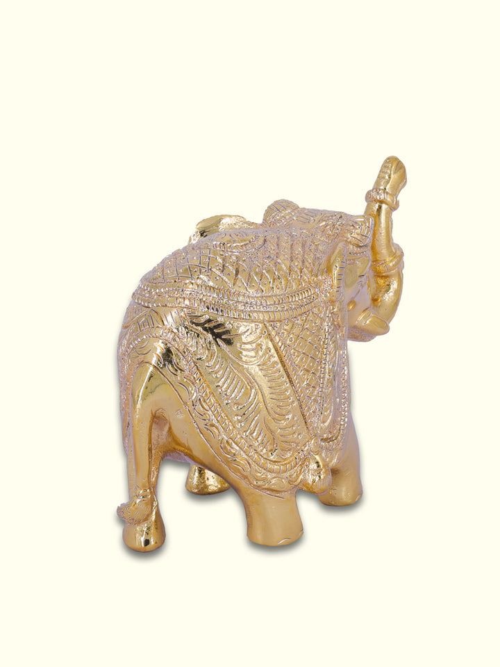 3.1" Gold Elephant