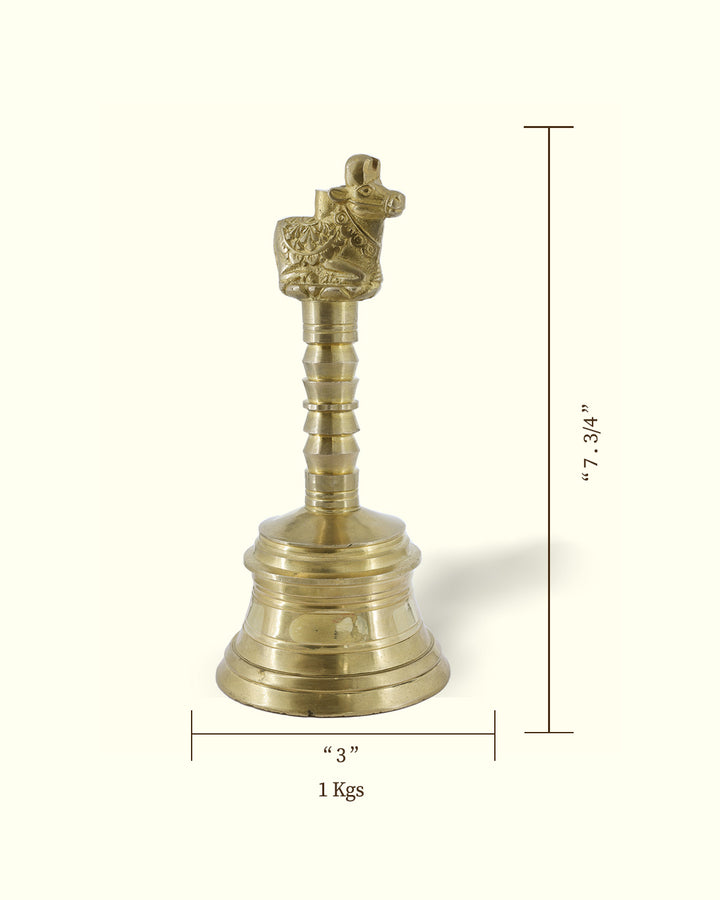 7.75" Nandi Puja Bell