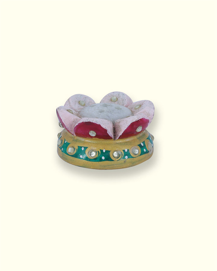 2" Lotus Agarbatti Stand (Marble)