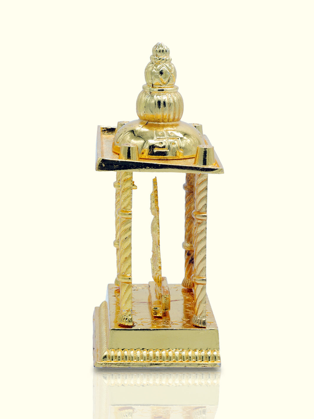 4.5", 5.3" & 7.2" Metal Lakshmi Mandir - Sripuram Store