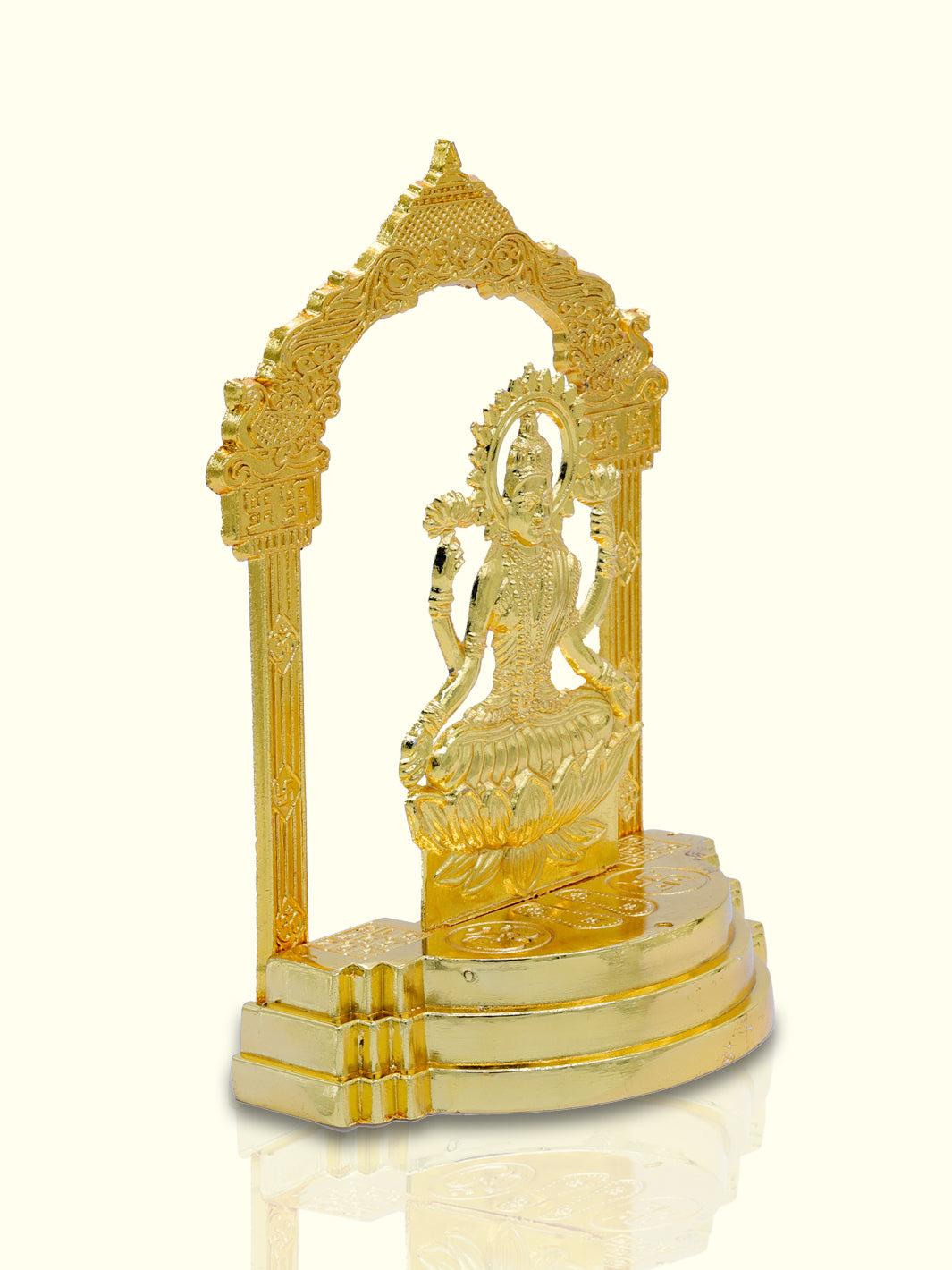 4.2" & 5.5" Metal Lakshmi Darbar (Arch) - Sripuram Store