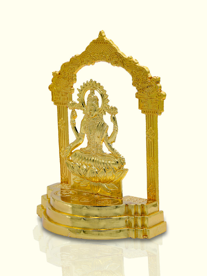 4.2" & 5.5" Metal Lakshmi Darbar (Arch) - Sripuram Store