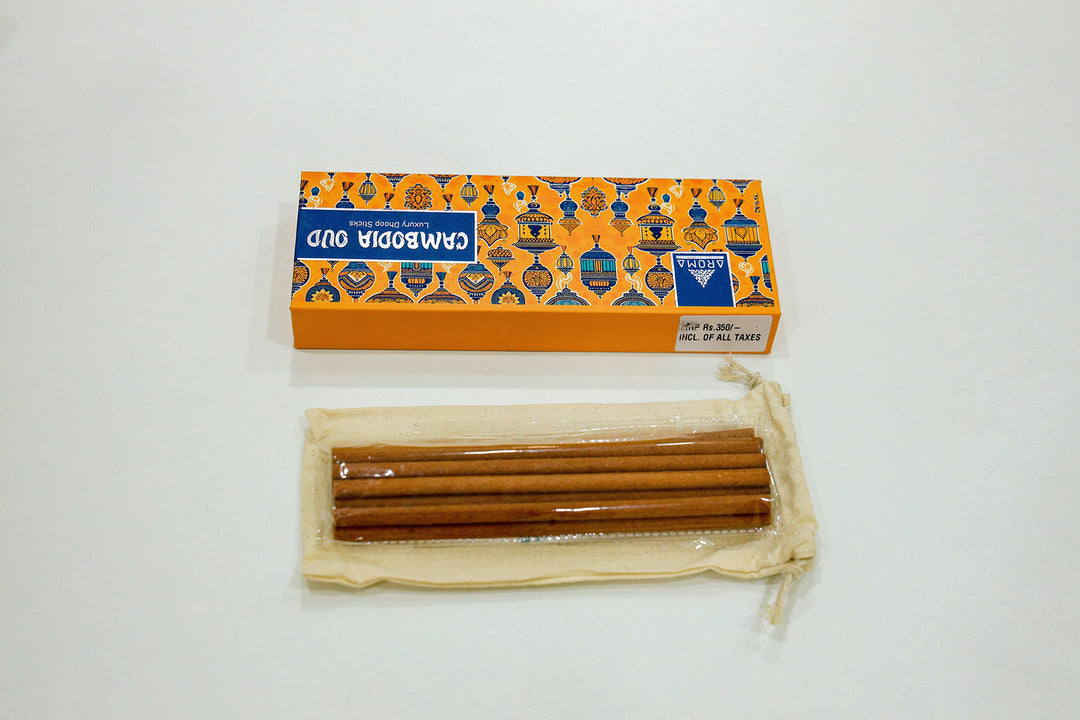 AROMA'S Cambodia Oud Luxury Dhoop Sticks