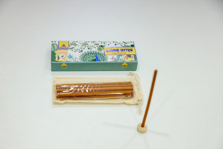 AROMA' S Kashmiri Saffron Luxury Dhoop Sticks