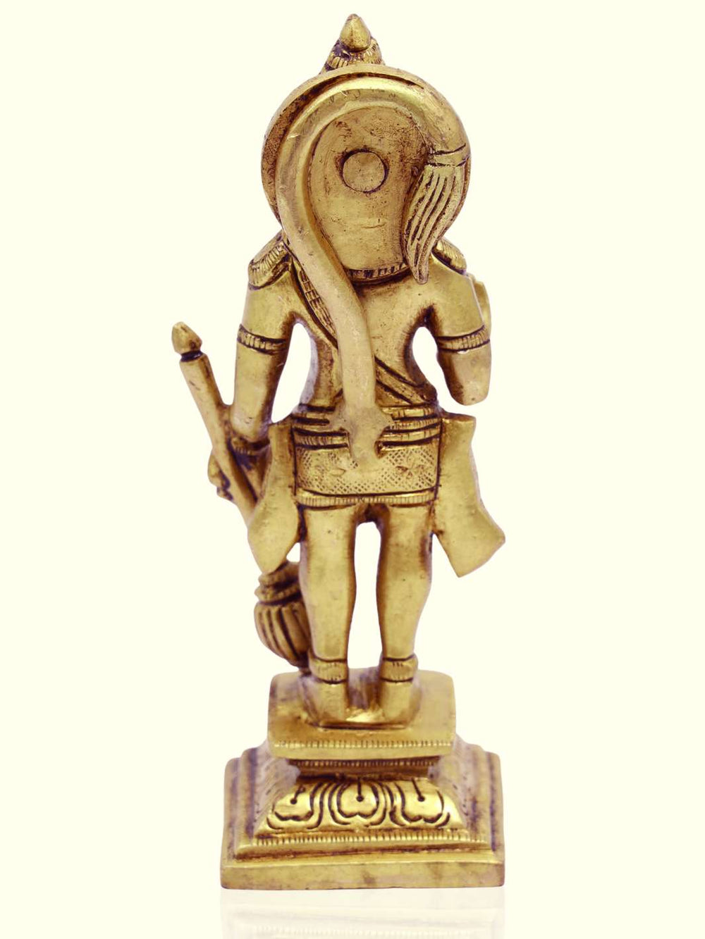 5" Brass Hanuman - Sripuram Store