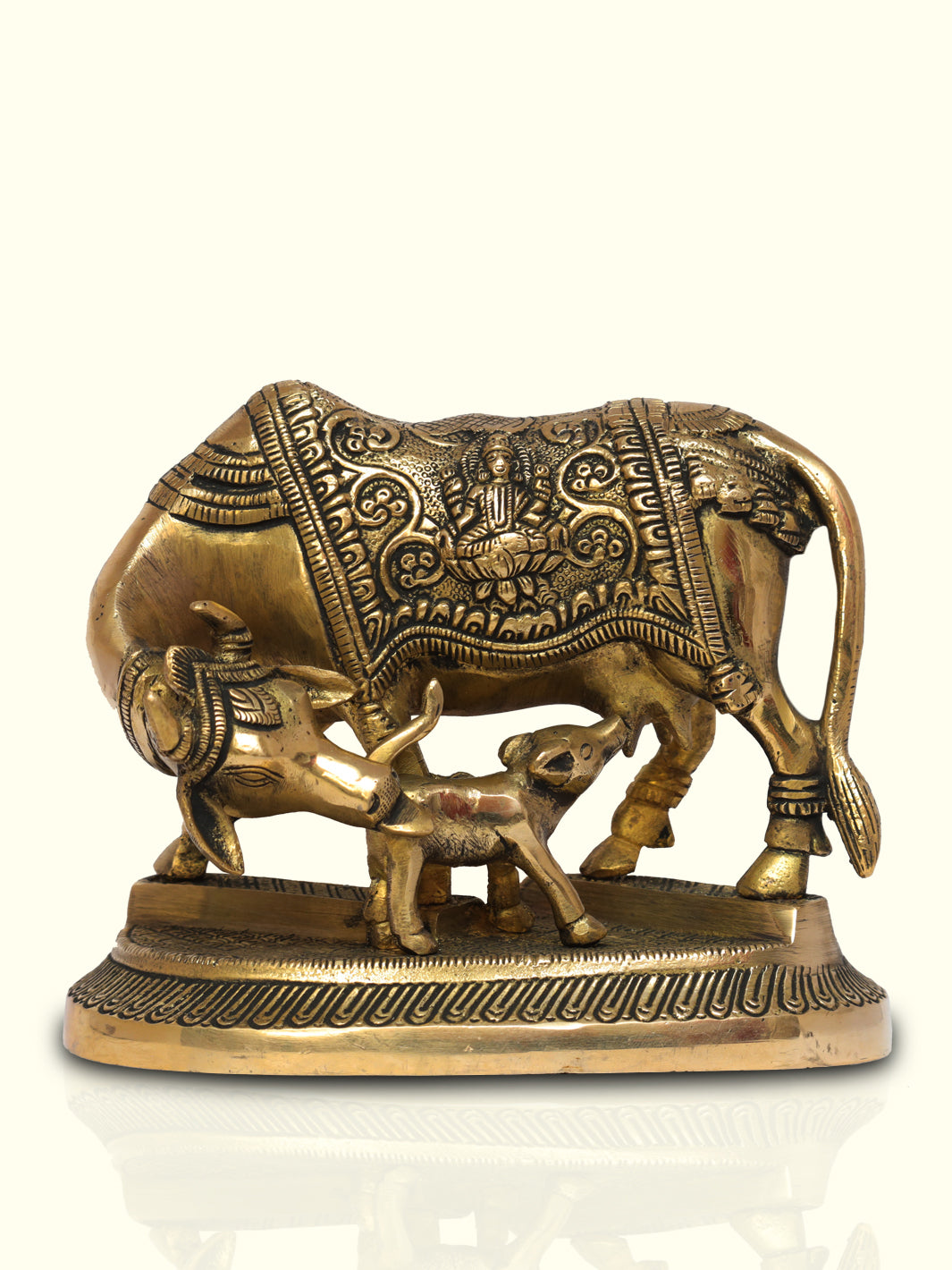 5" Brass Gho Mata - Sripuram Store