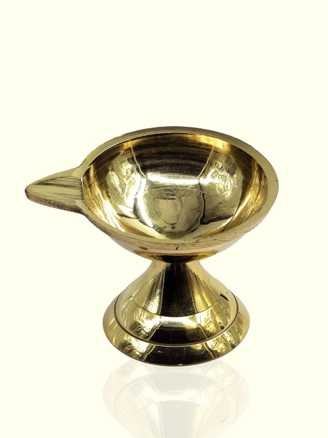 2" Brass Standing Deepa - Sripuram Store