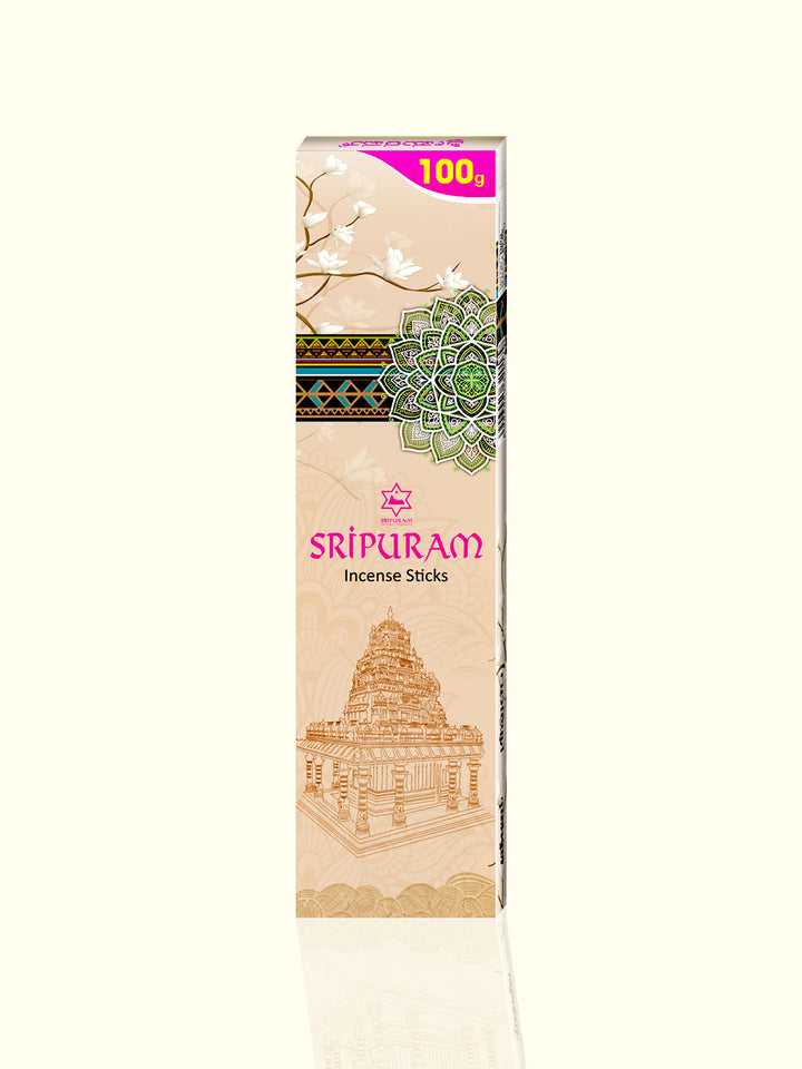 Sripuram Bronze Incense Economy sticks  - 100 gms - Sripuram Store