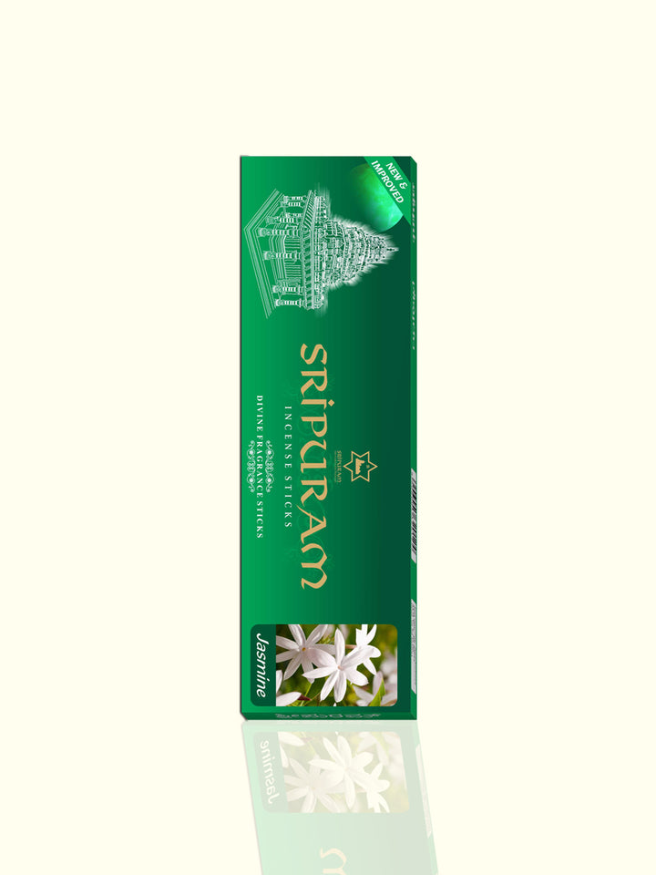 Sripuram Jasmine Incense - 20 STICKS - Sripuram Store