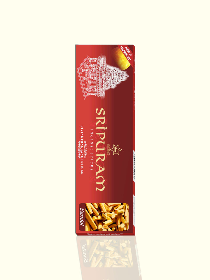 Sripuram Sandal Incense - 20 STICKS - Sripuram Store