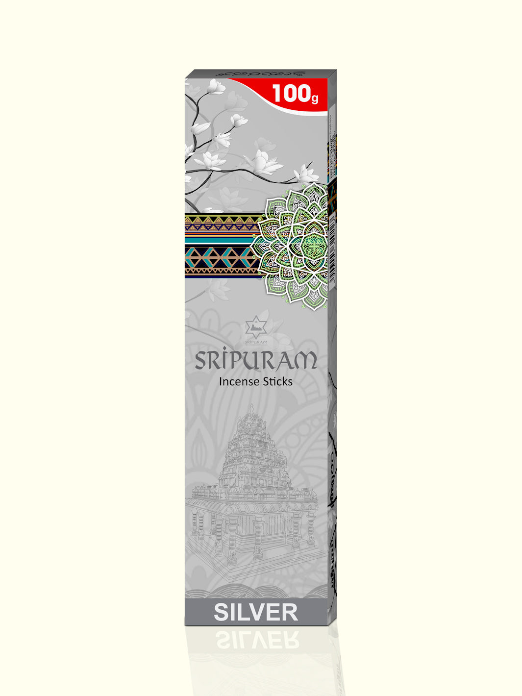 Sripuram Silver Incense sticks  - 100 gms - Sripuram Store